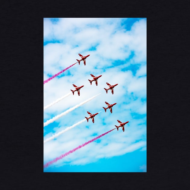 Red Arrows Display Team by tommysphotos